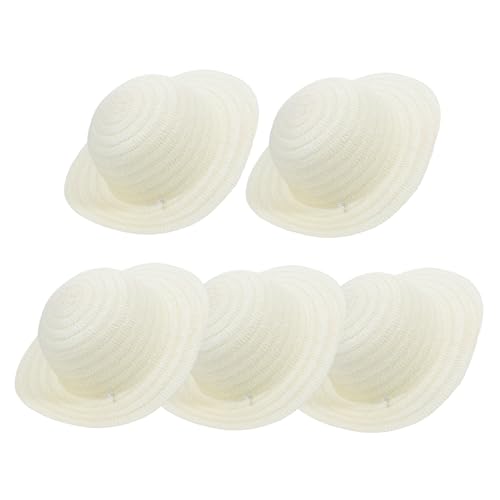 Angoily 5 Stück Strohhut Zeichnen Mini Für Spitze Weberei Rosa Weben Puppenhut Hut Malen Rustikal Party Klein Strand Gewebte Mädchen Hut Basteln Strohhüte Winzige Hüte Linienentwurf Weiß Angoily 5 Stück Strohhut Zeichnen Mini Für Spitze Weberei Rosa Weben Puppenhut Hut Malen Rustikal Party Klein Strand Gewebte Mädchen Hut Basteln Strohhüte Winzige Hüte Linienentwurf Weiß von Angoily
