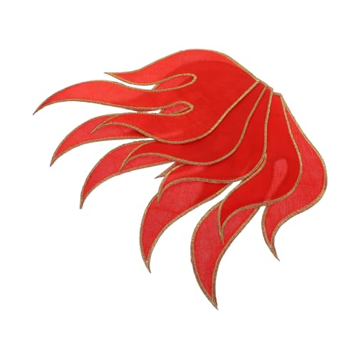 Angoily 5 Stück Teiliges Bestickte Feuer Flamme Aufnäher zum Aufbügeln und Aufnähen Farbenfrohe Kleidung Patches für Reparatur und Dekoration von Jacken Shirts Taschen Hüten Schuhen Angoily 5 Stück Teiliges Bestickte Feuer Flamme Aufnäher zum Aufbügeln und Aufnähen Farbenfrohe Kleidung Patches für Reparatur und Dekoration von Jacken Shirts Taschen Hüten Schuhen von Angoily