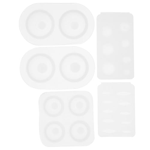 Angoily 5 Stück Teiliges DIY Augapfel Silikonform für Epoxidharz Gießen Kreative Puppen Augen Gussform Handliche Resin Bastel Form für Schmuck und Dekoration Angoily 5 Stück Teiliges DIY Augapfel Silikonform für Epoxidharz Gießen Kreative Puppen Augen Gussform Handliche Resin Bastel Form für Schmuck und Dekoration von Angoily