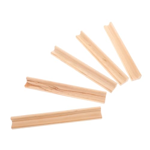 Angoily 5 Stück Teiliges Domino Halter aus Langlebigem Kiefernholz Tragbares Ästhetisches Holz Tablett für Mexican Train Mahjong Leicht zu Reinigen Zubehör für Domino Spiele Angoily 5 Stück Teiliges Domino Halter aus Langlebigem Kiefernholz Tragbares Ästhetisches Holz Tablett für Mexican Train Mahjong Leicht zu Reinigen Zubehör für Domino Spiele von Angoily
