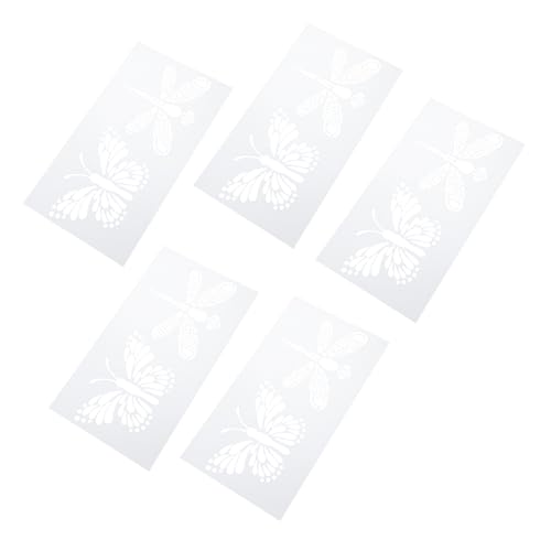 Angoily 5 Stück Teiliges Malvorlagen für Schmetterling und Libelle DIY Schablonen für Bastelprojekte für Scrapbooking Karten und Papierarbeiten Sicherem Pet Material Angoily 5 Stück Teiliges Malvorlagen für Schmetterling und Libelle DIY Schablonen für Bastelprojekte für Scrapbooking Karten und Papierarbeiten Sicherem Pet Material von Angoily