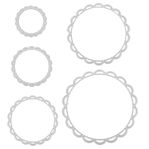 Angoily 5 Stück Teiliges Metall Stanzform für Scrapbooking Diy Schneideschablone Carbonstahl für Prägearbeiten und Handwerk für Kartenherstellung und Bastelprojekte Angoily 5 Stück Teiliges Metall Stanzform für Scrapbooking Diy Schneideschablone Carbonstahl für Prägearbeiten und Handwerk für Kartenherstellung und Bastelprojekte von Angoily