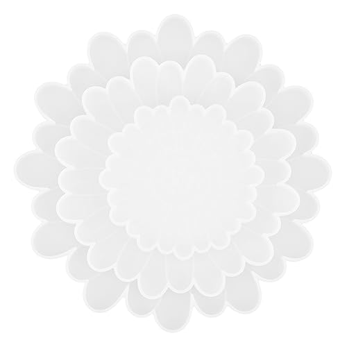 Angoily 5 Stück Teiliges Silikon Gießform für Diy Daisy Untersetzer Flexible und Langlebige Formen für Bastelprojekte für Kunsthandwerk und Heimdekoration Angoily 5 Stück Teiliges Silikon Gießform für Diy Daisy Untersetzer Flexible und Langlebige Formen für Bastelprojekte für Kunsthandwerk und Heimdekoration von Angoily