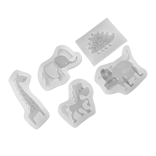 Angoily 5stücke Silikonform Für Tiere Diy-kristall-epoxidform Gießform Für Resin Epoxidform Für Harz-handwerk-projekte Angoily 5stücke Silikonform Für Tiere Diy-kristall-epoxidform Gießform Für Resin Epoxidform Für Harz-handwerk-projekte von Angoily
