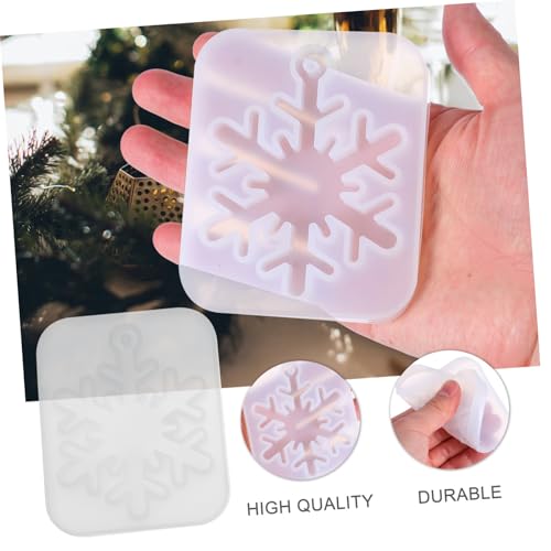 Angoily 5 Stück Teiliges Silikonform Schneeflocke Schmuck Gießform für Epoxidharz Ohrring Anhänger DIY Weihnachtsdeko Winterhänger Basteln Angoily 5 Stück Teiliges Silikonform Schneeflocke Schmuck Gießform für Epoxidharz Ohrring Anhänger DIY Weihnachtsdeko Winterhänger Basteln von Angoily