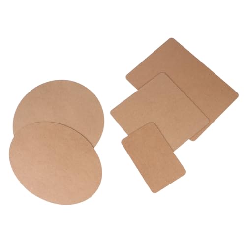 Angoily 5 Stück Teiliges Ultraleichtes DIY Holzmodell basisplatte Hochdichte Spielzeugplatte mit Glatter Oberfläche Handgefertigtes Bastelbrett für Inklusive Großer und Kleiner Angoily 5 Stück Teiliges Ultraleichtes DIY Holzmodell basisplatte Hochdichte Spielzeugplatte mit Glatter Oberfläche Handgefertigtes Bastelbrett für Inklusive Großer und Kleiner von Angoily