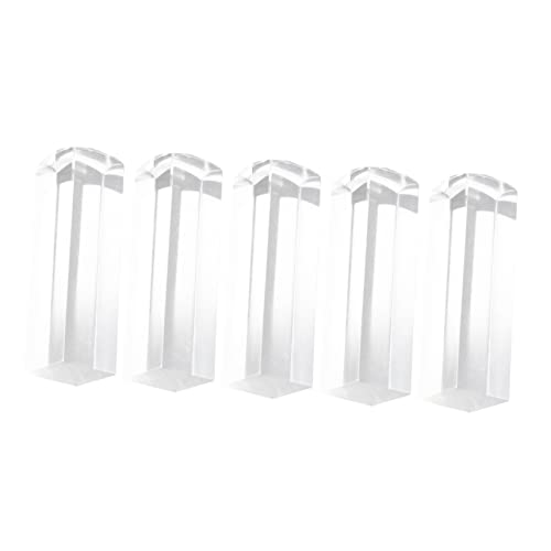 Angoily 5 Stück Transparente Blanko Stempel aus Organischem Material für DIY Nail Art und Kreative Projekte Einfach zu Handhaben Kompatibel mit Farbtinten und Pigmenten Angoily 5 Stück Transparente Blanko Stempel aus Organischem Material für DIY Nail Art und Kreative Projekte Einfach zu Handhaben Kompatibel mit Farbtinten und Pigmenten von Angoily