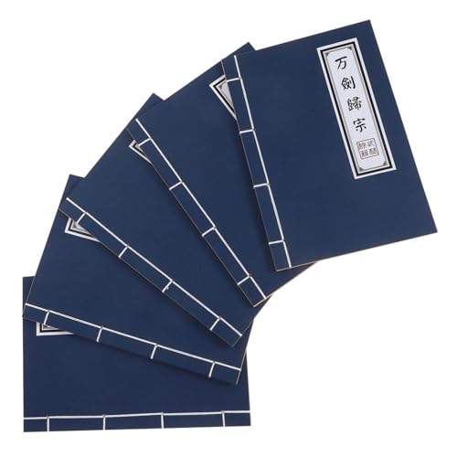 Angoily 5 Stück Vintage Chinese Style Notizbücher mit Blankoseiten Wuxia Martial Arts Journal Kreatives Schreibheft für Schule Büro und Persönliche Planung Leichtes Retro Tagebuch Angoily 5 Stück Vintage Chinese Style Notizbücher mit Blankoseiten Wuxia Martial Arts Journal Kreatives Schreibheft für Schule Büro und Persönliche Planung Leichtes Retro Tagebuch von Angoily
