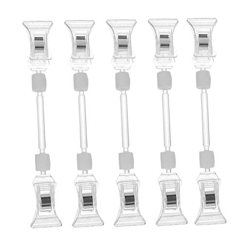 Angoily 5 Stück Werbeclips Etiketten Lebensmittelschilder Mit Cliphaltern Einzelhandelsbedarf Regal Supermarkt Display Hängende Party Clips Für Regale Schilder Warenschild Clip Angoily 5 Stück Werbeclips Etiketten Lebensmittelschilder Mit Cliphaltern Einzelhandelsbedarf Regal Supermarkt Display Hängende Party Clips Für Regale Schilder Warenschild Clip von Angoily