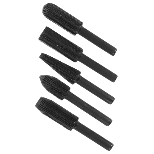 Angoily 5-teiliges Rotations-fräser-raspel-set: Holzschnitzbohrer – Stahlfeilen-raspeln – Diy-holzbearbeitungswerkzeuge Zum Gravieren, Polieren Und Schleifen Angoily 5-teiliges Rotations-fräser-raspel-set: Holzschnitzbohrer – Stahlfeilen-raspeln – Diy-holzbearbeitungswerkzeuge Zum Gravieren, Polieren Und Schleifen von Angoily