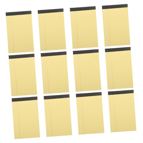 Angoily 50 Blatt Gelbe Notizblöcke Liniert Schreibblöcke Leicht Tragbar Mit Abreißbaren Für Schule Büro Zuhause Notebooks Für Kleines Schreiben Und Organisation Angoily 50 Blatt Gelbe Notizblöcke Liniert Schreibblöcke Leicht Tragbar Mit Abreißbaren Für Schule Büro Zuhause Notebooks Für Kleines Schreiben Und Organisation von Angoily