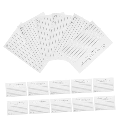Angoily 50 Blatt Nachrichtenkarte Festivalkarte segenskarten selber machen Segensfestkarte beschreibbare Geschenkkarten Einladungskarten für Partys leere Karten Papier Weiß Angoily 50 Blatt Nachrichtenkarte Festivalkarte segenskarten selber machen Segensfestkarte beschreibbare Geschenkkarten Einladungskarten für Partys leere Karten Papier Weiß von Angoily