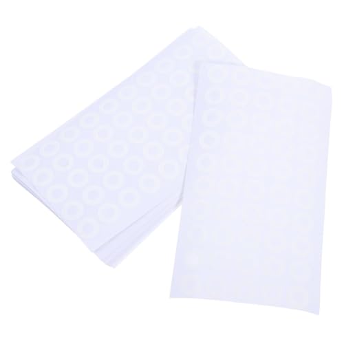 Angoily 50 Blatt Papierloch PVC Selbstklebende Lochverstärkungsaufkleber Rund Lochschutz für Schnellhefter Papier Büro Schule Dokumentenschutz Weiß Angoily 50 Blatt Papierloch PVC Selbstklebende Lochverstärkungsaufkleber Rund Lochschutz für Schnellhefter Papier Büro Schule Dokumentenschutz Weiß von Angoily