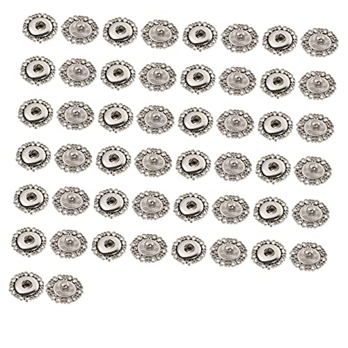 Angoily 50 Paare DIY Druckknöpfe Metallknöpfe für Kleidung Taschen Jeans Hochwertige Snap Buttons Installieren für Handwerk und Bastelbedarf Angoily 50 Paare DIY Druckknöpfe Metallknöpfe für Kleidung Taschen Jeans Hochwertige Snap Buttons Installieren für Handwerk und Bastelbedarf von Angoily