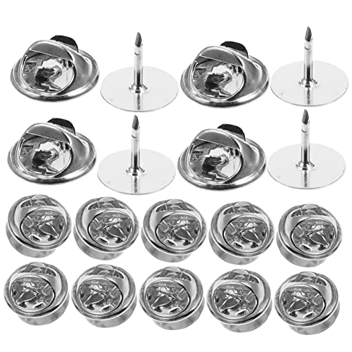 Angoily 50 Sätze Schmetterlingsnadel Abzeichenstift Zurück Gold Ersatz Kleid Pin-rücken Für Emaille Sicherungsstift Mit Kupplungsrückseite Sperren Broschennadeln Zum Basteln Silver Kupfer Angoily 50 Sätze Schmetterlingsnadel Abzeichenstift Zurück Gold Ersatz Kleid Pin-rücken Für Emaille Sicherungsstift Mit Kupplungsrückseite Sperren Broschennadeln Zum Basteln Silver Kupfer von Angoily