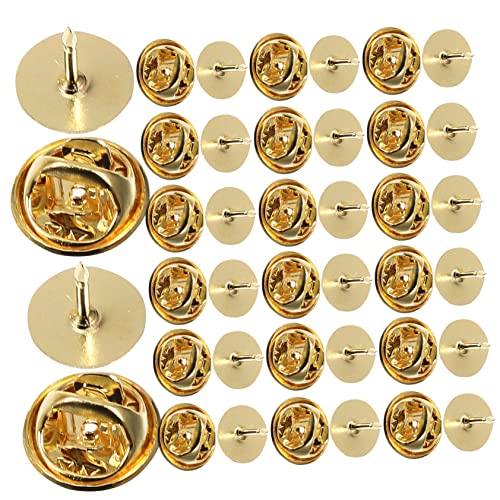 Angoily 50 Sätze Schmetterlingsnadel Stiftrückseiten für Emaillestifte Sicherungsstiftrückseiten für Emaille mit abstecknadeln brosche pin schmuck Brosche Teile Pin-Rückseite Kupfer Golden Angoily 50 Sätze Schmetterlingsnadel Stiftrückseiten für Emaillestifte Sicherungsstiftrückseiten für Emaille mit abstecknadeln brosche pin schmuck Brosche Teile Pin-Rückseite Kupfer Golden von Angoily