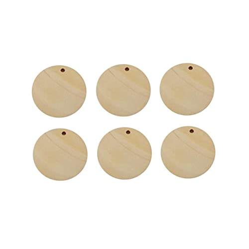 Angoily 50 Stück Anhänger aus Holz slice unikal decor dekoration verkleidung dekoringe schlusselketten DIY Schmuckzubehör Schlüssel Perlen zum Basteln runden Erinnerung Zeichen Bambus Angoily 50 Stück Anhänger aus Holz slice unikal decor dekoration verkleidung dekoringe schlusselketten DIY Schmuckzubehör Schlüssel Perlen zum Basteln runden Erinnerung Zeichen Bambus von Angoily
