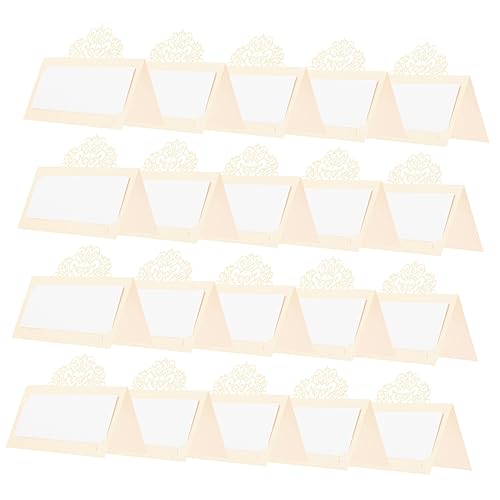 Angoily 50 Stück Blanko Platzkarten für Hochzeiten und Partys Cut Tischkarten Praktische Namenskarten zur Sitzordnung Tischdeko für Besondere Anlässe Angoily 50 Stück Blanko Platzkarten für Hochzeiten und Partys Cut Tischkarten Praktische Namenskarten zur Sitzordnung Tischdeko für Besondere Anlässe von Angoily