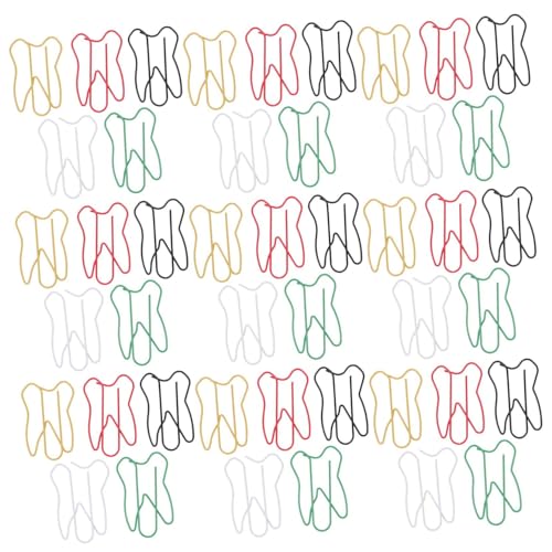 Angoily 50 Stück -Büroklammer Büroklammern Papierstift Partygeschenke Zähne süßes Briefpapier farbig bunt klein Schreibwarenclips Memo- Fotoclip Hinweis Clips Zufällige Farbe Angoily 50 Stück -Büroklammer Büroklammern Papierstift Partygeschenke Zähne süßes Briefpapier farbig bunt klein Schreibwarenclips Memo- Fotoclip Hinweis Clips Zufällige Farbe von Angoily