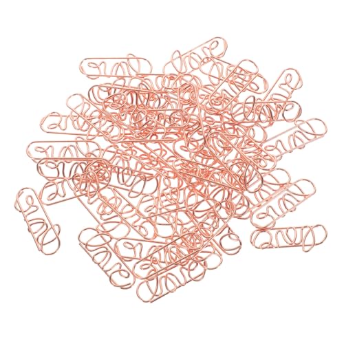 Angoily 50 Stück Büroklammern Rosegold Metall Kreative Love Clips Kleine Multifunktionale Dokumentenhalter Für Büro Schule Lesezeichen DIY Zubehör Angoily 50 Stück Büroklammern Rosegold Metall Kreative Love Clips Kleine Multifunktionale Dokumentenhalter Für Büro Schule Lesezeichen DIY Zubehör von Angoily