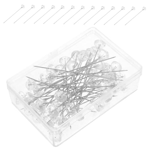 Angoily 50 Stück Diamant Positionierungsnadeln Jumbo Sicherheitssträuße Kopfzeichnung Lokalisierungsnadel Schneiderei Nähen Quilten Gerade Für Stecknadeln Hochzeitsstrauß Nadel Angoily 50 Stück Diamant Positionierungsnadeln Jumbo Sicherheitssträuße Kopfzeichnung Lokalisierungsnadel Schneiderei Nähen Quilten Gerade Für Stecknadeln Hochzeitsstrauß Nadel von Angoily