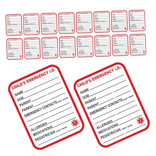 Angoily 50 Stück Etiketten Für Medizinisches Zubehör Im Inneren Der Ausrüstung Zum Aufkleben Identifikationsaufkleber Medizinische Etiketten Informationsetiketten Für Autositze Angoily 50 Stück Etiketten Für Medizinisches Zubehör Im Inneren Der Ausrüstung Zum Aufkleben Identifikationsaufkleber Medizinische Etiketten Informationsetiketten Für Autositze von Angoily