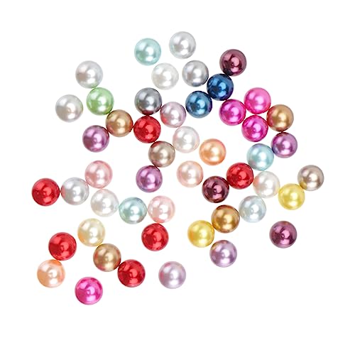 Angoily 50 Stück Farbige Kunststoffperlen für Diy Schmuck und Bastelarbeiten Simulierte Perlen für Accessoires Haarschmuck Taschen und Anhänger Angoily 50 Stück Farbige Kunststoffperlen für Diy Schmuck und Bastelarbeiten Simulierte Perlen für Accessoires Haarschmuck Taschen und Anhänger von Angoily