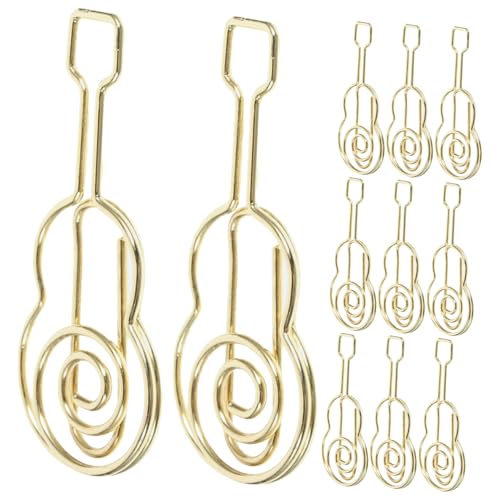 Angoily 50 Stück Geformte Büroklammer Dekorative Papierklammern Papierclips Büro Büroklammern Süße Büroklammern Hochzeit Büroklammern Violine Büroklammern Bunt Jumbo Metall Golden Angoily 50 Stück Geformte Büroklammer Dekorative Papierklammern Papierclips Büro Büroklammern Süße Büroklammern Hochzeit Büroklammern Violine Büroklammern Bunt Jumbo Metall Golden von Angoily