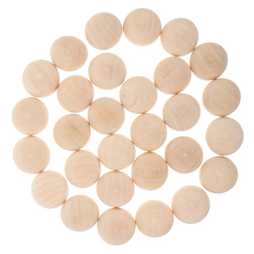 Angoily 50 Stück Halbkugeldekoration runden unvollendete Runde Hochzeit Basteln Hälfte Mini-Halbkugelperlen unfertiger halber Bastelball DIY-Perlen Schmuck Handwerk Perlen Sportperlen Holz Angoily 50 Stück Halbkugeldekoration runden unvollendete Runde Hochzeit Basteln Hälfte Mini-Halbkugelperlen unfertiger halber Bastelball DIY-Perlen Schmuck Handwerk Perlen Sportperlen Holz von Angoily
