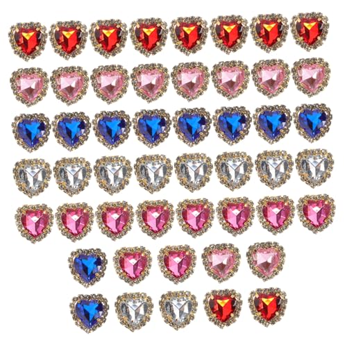 Angoily 50 Stück Herzförmige Strasssteine mit Klammer für Diy Kleidung und Schmuck Mini Nähstein Langlebige Glitzersteine Verschiedenen Farben für Bastelprojekte Angoily 50 Stück Herzförmige Strasssteine mit Klammer für Diy Kleidung und Schmuck Mini Nähstein Langlebige Glitzersteine Verschiedenen Farben für Bastelprojekte von Angoily