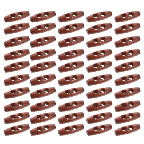 Angoily 50 Stück Holzknöpfe Süße Knöpfe Schnappt Knopf Knöpfe Für Diy-näharbeiten Knöpfe Nähen Jackenknöpfe Diy-knöpfe Mantelknöpfe Knöpfe Mit Stoffüberzug Befestigungsknöpfe von Angoily