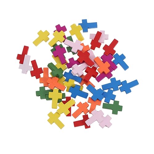 Angoily 50 Stück Holzkreuzendeornamente Schmuck kreuz zubehör selber machen Reize Kreuz Halskette Kreuz Mittelstück makramee holzperlen Holzanhänger für Armband trendiger Anhänger Hölzern Angoily 50 Stück Holzkreuzendeornamente Schmuck kreuz zubehör selber machen Reize Kreuz Halskette Kreuz Mittelstück makramee holzperlen Holzanhänger für Armband trendiger Anhänger Hölzern von Angoily