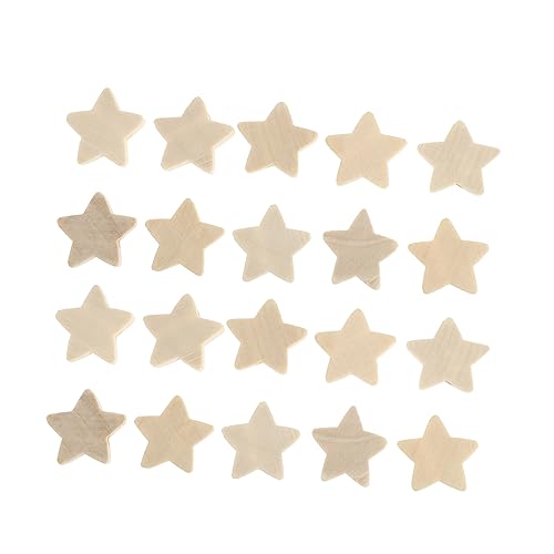 Angoily 50 Stück Holzperlen Fünfzackige Sterne DIY Handgemachte Schmuckaccessoires Bastelmaterialien für Kreative Projekte und Schmuckherstellung Angoily 50 Stück Holzperlen Fünfzackige Sterne DIY Handgemachte Schmuckaccessoires Bastelmaterialien für Kreative Projekte und Schmuckherstellung von Angoily