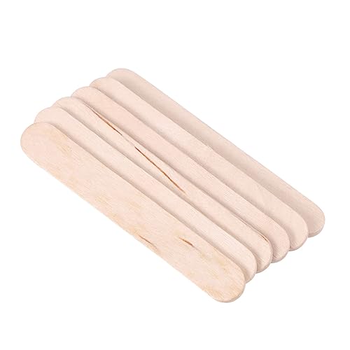 Angoily 50 Stück Holzstäbchen für Jumbo- am Stiel Eisstiele zum Basteln Eisstange Creme bastelzeug für naturholz handgefertigte Holzstäbchen Bastelstöcke aus Holz Hölzern Angoily 50 Stück Holzstäbchen für Jumbo- am Stiel Eisstiele zum Basteln Eisstange Creme bastelzeug für naturholz handgefertigte Holzstäbchen Bastelstöcke aus Holz Hölzern von Angoily