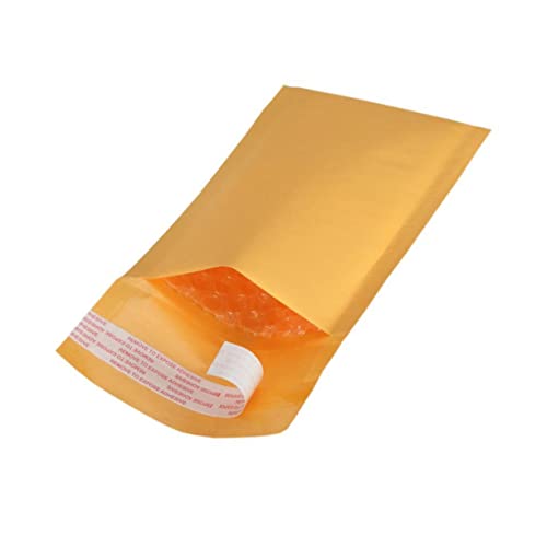 Angoily 50 Stück Kraft Bubble Mailers Gepolsterte Versandtaschen aus Hochwertigem Selbstklebend für und Versand von Dokumenten von Angoily