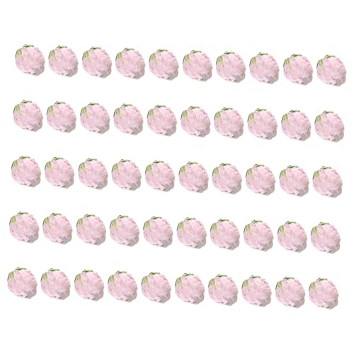 Angoily 50 Stück Kristall Erdbeerperlen mit Transparente Rosa Früchteperlen zum Auffädeln Facettierte Lose Schmuckperlen für DIY Armbänder und Halsketten Angoily 50 Stück Kristall Erdbeerperlen mit Transparente Rosa Früchteperlen zum Auffädeln Facettierte Lose Schmuckperlen für DIY Armbänder und Halsketten von Angoily