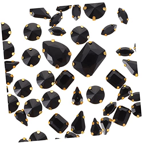Angoily 50 Stück Kristall Strasssteine für Kleidung Diy Deko Kleine Krallen Strasssteine Schwarz für Hochzeitskleider Taschen und Handwerksprojekte Angoily 50 Stück Kristall Strasssteine für Kleidung Diy Deko Kleine Krallen Strasssteine Schwarz für Hochzeitskleider Taschen und Handwerksprojekte von Angoily