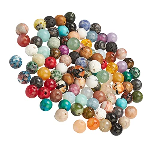 Angoily 50 Stück Kristallperlen für Diy Schmuckherstellung Bunte Polierte Spacer Perlen für Armbänder und Bastelprojekte Angoily 50 Stück Kristallperlen für Diy Schmuckherstellung Bunte Polierte Spacer Perlen für Armbänder und Bastelprojekte von Angoily