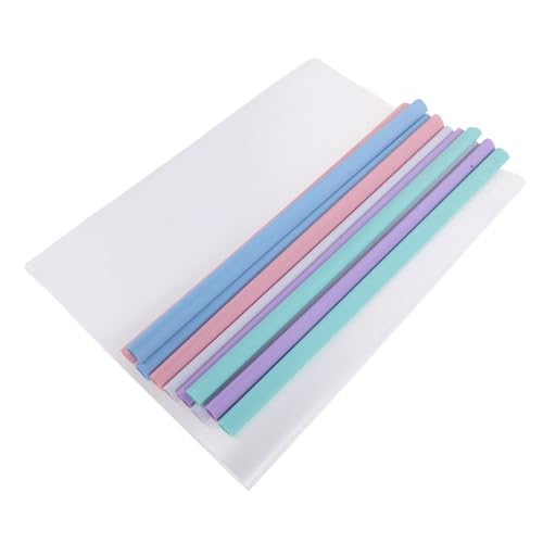 Angoily 50 Stück Kunststoff Ordner mit Zugstange Transparente Dokumentenmappe für Schüler und Büro Leichter File Organizer Vielseitig für Testpapiere und Berichte Praktische Angoily 50 Stück Kunststoff Ordner mit Zugstange Transparente Dokumentenmappe für Schüler und Büro Leichter File Organizer Vielseitig für Testpapiere und Berichte Praktische von Angoily