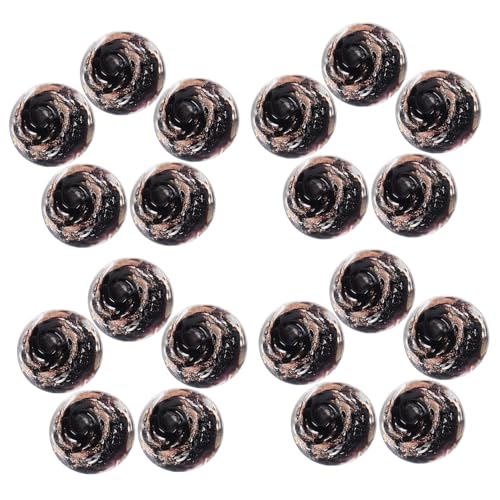 Angoily 50 Stück Nachtleuchtende Glasperlen für Diy Armbänder und Bastelarbeiten Spacer Beads Verschiedenen Farben zum Auffädeln und Gestalten von Schmuck Angoily 50 Stück Nachtleuchtende Glasperlen für Diy Armbänder und Bastelarbeiten Spacer Beads Verschiedenen Farben zum Auffädeln und Gestalten von Schmuck von Angoily