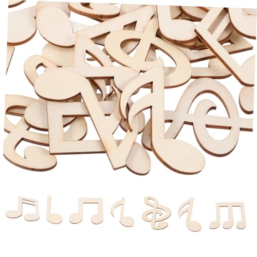 Angoily 50 Stück Notizen Musikalische Dekoration Wandkunst aus Holz Holznotendekorationen weihnachtsdekoration ornamente Musiknotiz Wanddekoration hängende Musiknotenkunst Beige Angoily 50 Stück Notizen Musikalische Dekoration Wandkunst aus Holz Holznotendekorationen weihnachtsdekoration ornamente Musiknotiz Wanddekoration hängende Musiknotenkunst Beige von Angoily