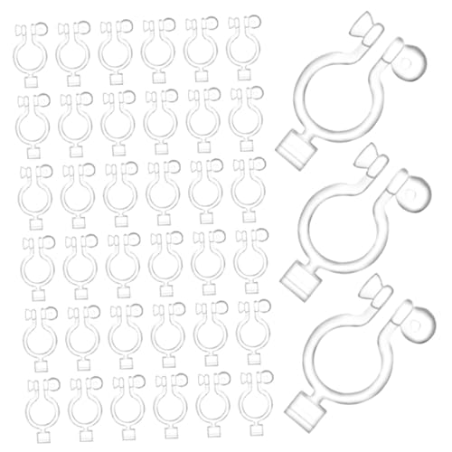 Angoily 50 Stück Ohrclip-Adapter Clips Clip-Ohrringe Material Konverter Clip auf Ohrringbefunde Clip-On-Ohrring-Set Clip auf Ohrhaken Nicht-Pieff-Ohrclip Ohrringclip Ohrclip an Kieselgel Angoily 50 Stück Ohrclip-Adapter Clips Clip-Ohrringe Material Konverter Clip auf Ohrringbefunde Clip-On-Ohrring-Set Clip auf Ohrhaken Nicht-Pieff-Ohrclip Ohrringclip Ohrclip an Kieselgel von Angoily