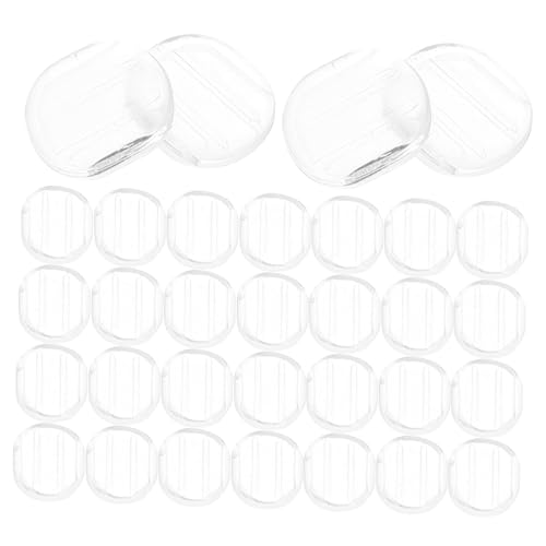 Angoily 50 Stück Ohrstöpsel Ohrringe Silikon Ohrstecker Silikon-Ohrstecker Ohrring-Sicherheitsrücken Verschluss-Ohrstecker Ohrringverschluss Ohrstecker selber machen Kieselgel von Angoily