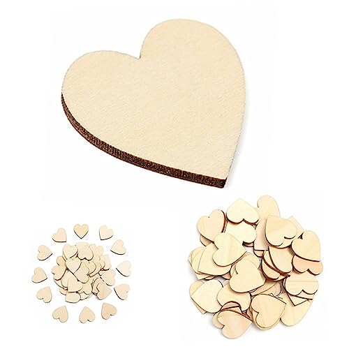 Angoily 50 Stück Peach Heart Decoration Tablette klein unlackierte natürliche Birke Ausschnitte Basteln Scrapbooking Herzornamente zum Valentinstag Holzhandwerk Hölzern Angoily 50 Stück Peach Heart Decoration Tablette klein unlackierte natürliche Birke Ausschnitte Basteln Scrapbooking Herzornamente zum Valentinstag Holzhandwerk Hölzern von Angoily