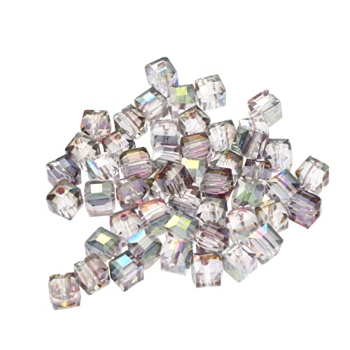 Angoily 50 Stück Quadratische Kristallperlen und Grün Farbenfrohe Diy Schmuckzubehör für Armbänder und Anhänger für Kreative Bastelprojekte Angoily 50 Stück Quadratische Kristallperlen und Grün Farbenfrohe Diy Schmuckzubehör für Armbänder und Anhänger für Kreative Bastelprojekte von Angoily