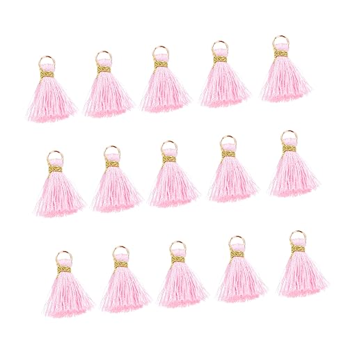 Angoily 50 Stück Quastenzubehör Charme Stichworte Quasten Zum Basteln Schüttgut Schlüsselanhänger Für Bastelarbeiten Reiz Party Bunt Schlüsselbund Handwerk Rayon Rosa Angoily 50 Stück Quastenzubehör Charme Stichworte Quasten Zum Basteln Schüttgut Schlüsselanhänger Für Bastelarbeiten Reiz Party Bunt Schlüsselbund Handwerk Rayon Rosa von Angoily