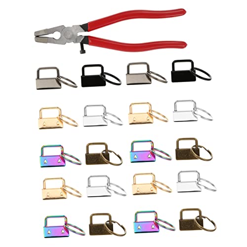 Angoily 50 Stück Schlüsselanhänger Fob mit Farben Montagezange für Schlüsselbänder und Lanyards Langlebig und Vielseitig Einsetzbar für Diy Projekte Angoily 50 Stück Schlüsselanhänger Fob mit Farben Montagezange für Schlüsselbänder und Lanyards Langlebig und Vielseitig Einsetzbar für Diy Projekte von Angoily