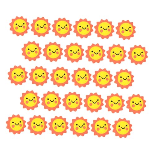 Angoily 50 Stück Sonnenblumen-radiergummi Radiergummis Für Bulk Kappen Radiergummis Kindergummi Süßer Mini-radierer Mini -tierrotler Radiergummi in Bleistiftform Orange Tpr von Angoily