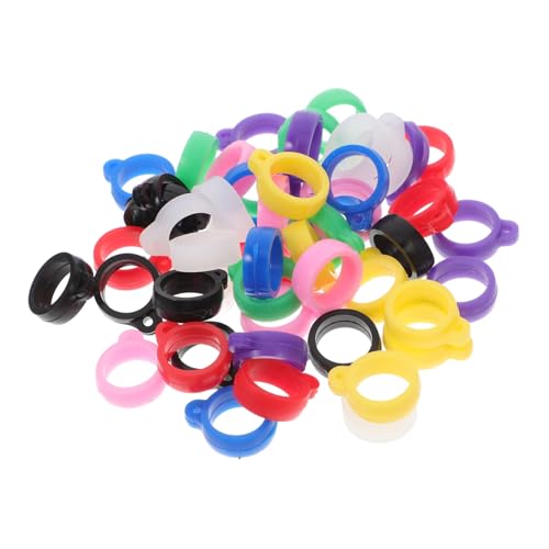 Angoily 50 Stück Stift-lanyard Lanyard-halskette Ringversteller Für Lose Ringe Machen Sie Den Ring Enger Sicherungsringe Silikonschlaufe Geschlossene Biegeringe Dicke Biegeringe Kieselgel Angoily 50 Stück Stift-lanyard Lanyard-halskette Ringversteller Für Lose Ringe Machen Sie Den Ring Enger Sicherungsringe Silikonschlaufe Geschlossene Biegeringe Dicke Biegeringe Kieselgel von Angoily