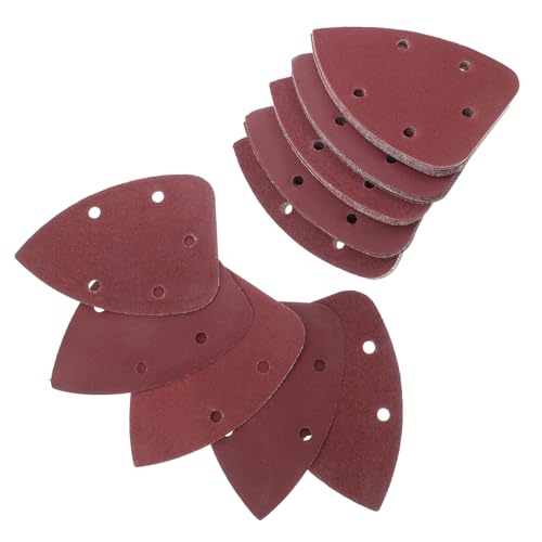 Angoily 50 Stück Teiliges Dreieckschleifpapier mit Klettpads Verschiedene Körnungen für Mouse Detail Schleifer Effiziente Oberflächenbearbeitung von Holz Kunststoff Textil und Angoily 50 Stück Teiliges Dreieckschleifpapier mit Klettpads Verschiedene Körnungen für Mouse Detail Schleifer Effiziente Oberflächenbearbeitung von Holz Kunststoff Textil und von Angoily